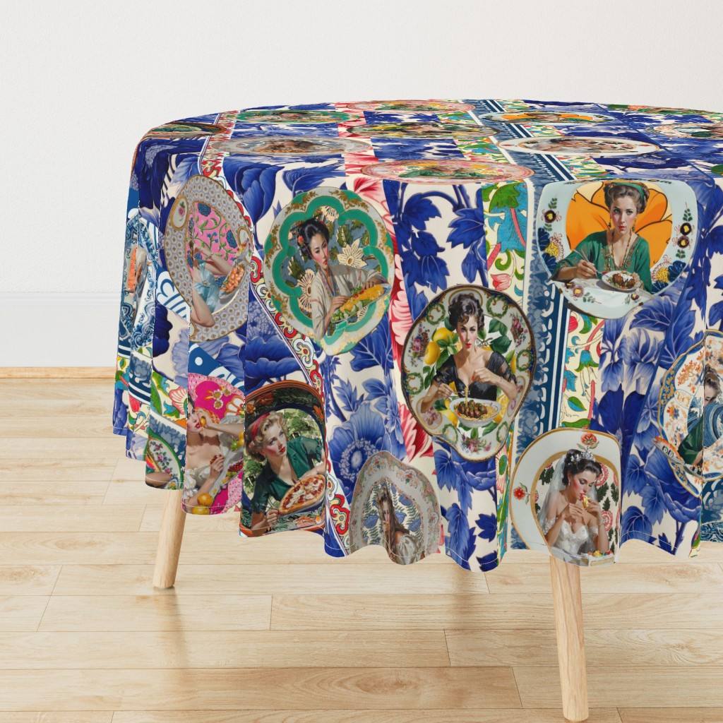Bohemian à la Carte tablecloth