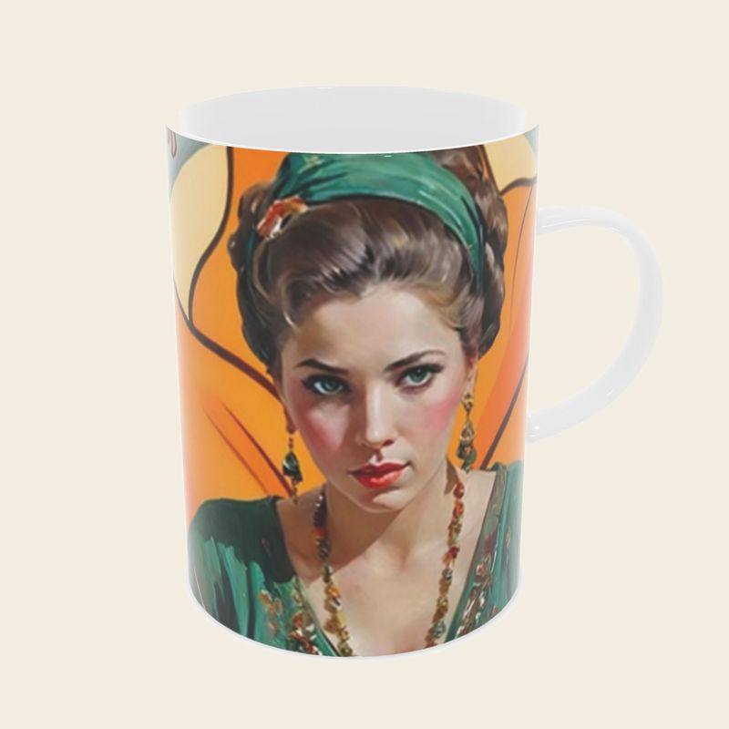 Meat Loaf bone china mug