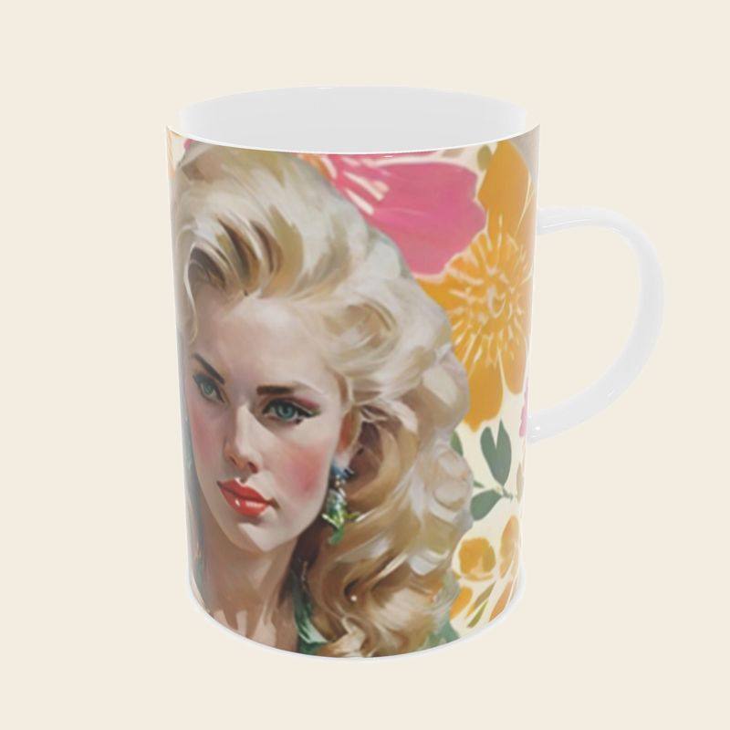 Steak bone china mug